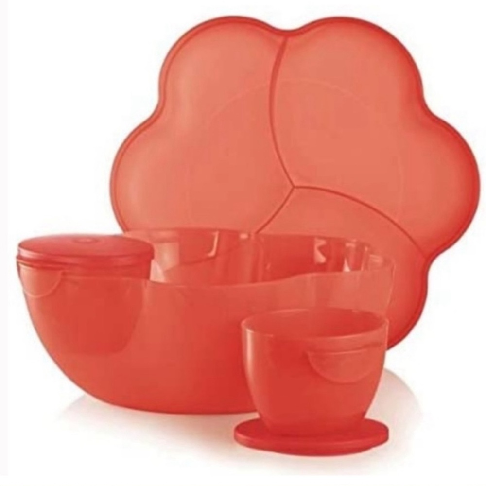 Vintage Tupperware Chip N’ Dip Set